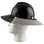 MSA Full Brim V-Guard Hard Hat with Sun Shield - Black