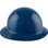 MSA Skullgard Full Brim Hard Hat with FasTrac III Ratchet Suspension - Dark Blue 