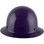 MSA Skullgard Full Brim Hard Hat with FasTrac III Ratchet Suspension - Purple