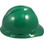 MSA Cap Style Small Hard Hats with Staz-On Suspensions Green Right 