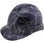 Lightning Storm Design Cap Style Hydro Dipped Hard Hats Oblique Left