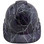 Lightning Storm Design Cap Style Hydro Dipped Hard Hats Font