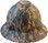 MSA FULL BRIM ACU Design Camoflauge Hard Hats - Staz On Suspension - Back View