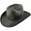 Outlaw Cowboy Hardhat with Ratchet Suspension Textured Camo with Protective Edge