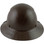 DAX Fiberglass Composite Hard Hat - Full Brim Dark Textured Granite - Back View