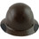 DAX Fiberglass Composite Hard Hat - Full Brim Dark Textured Granite - Front View