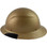 Actual Carbon Fiber Hard Hat - Full Brim Glitter Gold - Left View