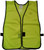 Lime Soft Mesh Plain Safety Vest