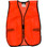 General Purpose Polyester Mesh Safety Vests - Hi Viz Orange 