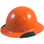 Actual Carbon Fiber Hard Hat - Full Brim Hi-Viz Orange
