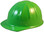 SkullBucket Aluminum Cap Style Hard Hats ~ Lime Green