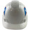 Pyramex Ridgeline Cap Style Hard Hats White - Front View