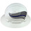 Pyramex Ridgeline Full Brim Hard Hats White - Right View