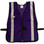 Soft Mesh Purple Safety Vests ~ Front View