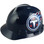 Tennessee Titans Hard Hats Cap Style with Fas-Trac III Suspensions - Dark Blue Oblique