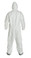 DuPont TYVEK ~ Nonwoven Fiber Coveralls ~ With Hood Boots and Elastic Wrists ~ Single