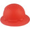 Pyramex Ridgeline Full Brim Style Hard Hat with Red Graphite Pattern