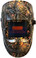 Hydro Dipped Auto Darkening Welding Helmet – Wildfire Design ~ Front View