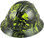 Corona Jane Design Full Brim Hydro Dipped Hard Hats ~ Oblique View