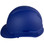 Pyramex Full Brim RIDGELINE Hard Hat Blue Pattern - 4 Point Suspensions ~ Left Side View