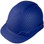 Pyramex Full Brim RIDGELINE Hard Hat Blue Pattern - 4 Point Suspensions ~ Left Side Oblique View