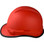 Pyramex Cap Style RIDGELINE Hard Hat Red Pattern with Edge - 6 Point Suspensions ~ Left Side View