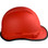 Pyramex Cap Style RIDGELINE Hard Hat Red Pattern with Edge - 6 Point Suspensions ~ Right Side View