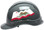 Pyramex Ridgeline Cap Style Hard Hats - California Flag ~ Left Side View