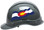 Pyramex Ridgeline Cap Style Hard Hats - Colorado Flag ~ Left Side View