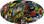 Sticker Bomb 5 Design Cap Style Hydro Dipped Hard Hats - Graphic Detail