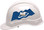 Pyramex Ridgeline Cap Style Hard Hats - Louisiana Flag ~ Left Side View