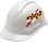 Pyramex Ridgeline Cap Style Hard Hats - Maryland Flag ~ Profile