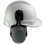 Pyramex Ridgeline Cap Style hard hat with Earmuff Attachment (KIT-HP44110-CM6010)