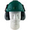 Pyramex Ridgeline Cap Style hard hat with Earmuff Attachment (KIT-HP44110-CM6010)