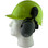 Pyramex Ridgeline Cap Style hard hat with Earmuff Attachment (KIT-HP44110-CM6010)