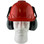 Pyramex Ridgeline Cap Style hard hat with Earmuff Attachment (KIT-HP44110-CM6010)