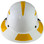 DAX Yellow Reflective Decal Kit (Hard Hat not included)