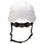 Pyramex Ridgeline XR7 Safety Helmet with 6 Point Suspension - White