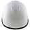 Pyramex Ridgeline XR7 Safety Helmet with 6 Point Suspension - White