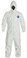 DuPont TYVEK Nonwoven Fiber Coveralls Standard Suit With Zipper Front Single Suit ~  Front View