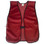 Cardinal Red Mesh Plain Safety Vest