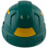 Pyramex Ridgeline Cap Style Hard Hats Green with Yellow Reflective Decals Applied