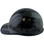 Actual Carbon Fiber Hard Hat - Cap Style Camo Black with Protective Edge