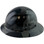 Actual Carbon Fiber Hard Hat - Full Brim Camo Black 