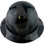 Actual Carbon Fiber Hard Hat - Full Brim Camo Black 