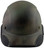 DAX Fiberglass Composite Hard Hat - Cap Style Textured Camo with Protective Edge