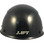 DAX Fiberglass Composite Hard Hat - Cap Style Black