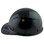 DAX Fiberglass Composite Hard Hat - Cap Style Black with Protective Edge