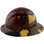 DAX Fiberglass Composite Hard Hat - Full Brim 5050 Desert Camo Natural Tan - Left View