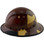 DAX Fiberglass Composite Hard Hat - Full Brim 5050 Desert Camo Natural Tan - with Protective Edge